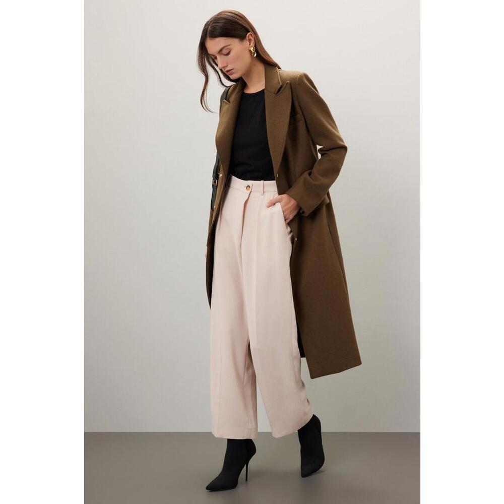 ba&sh Off-White Shen Pants Size 34 with stains and discoloration